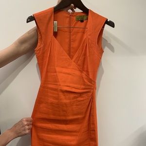 NICOLE MILLER jewel neckline Dress